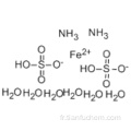 Sulfate d&#39;ammonium ferreux hexahydraté CAS 7783-85-9